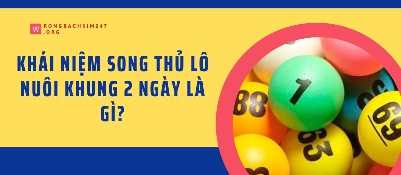 Khái niệm song thủ lô nuôi khung 2 ngày là gì?