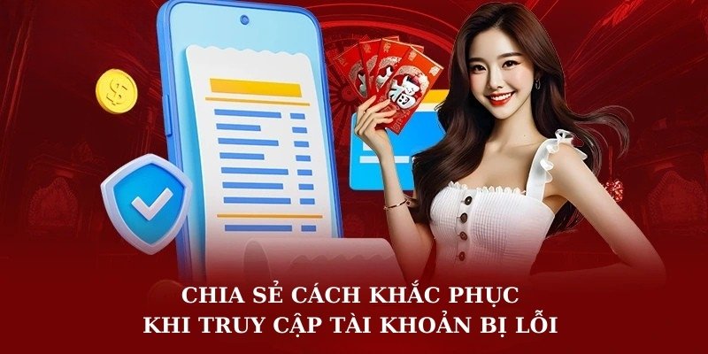 Chia sẻ cách khắc phục khi truy cập tài khoản bị lỗi 