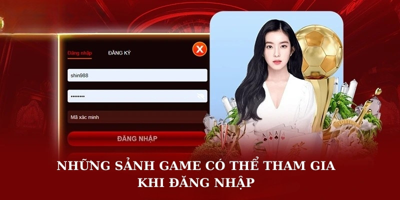 Những sảnh game có thể tham gia khi đăng nhập vào Bong88 