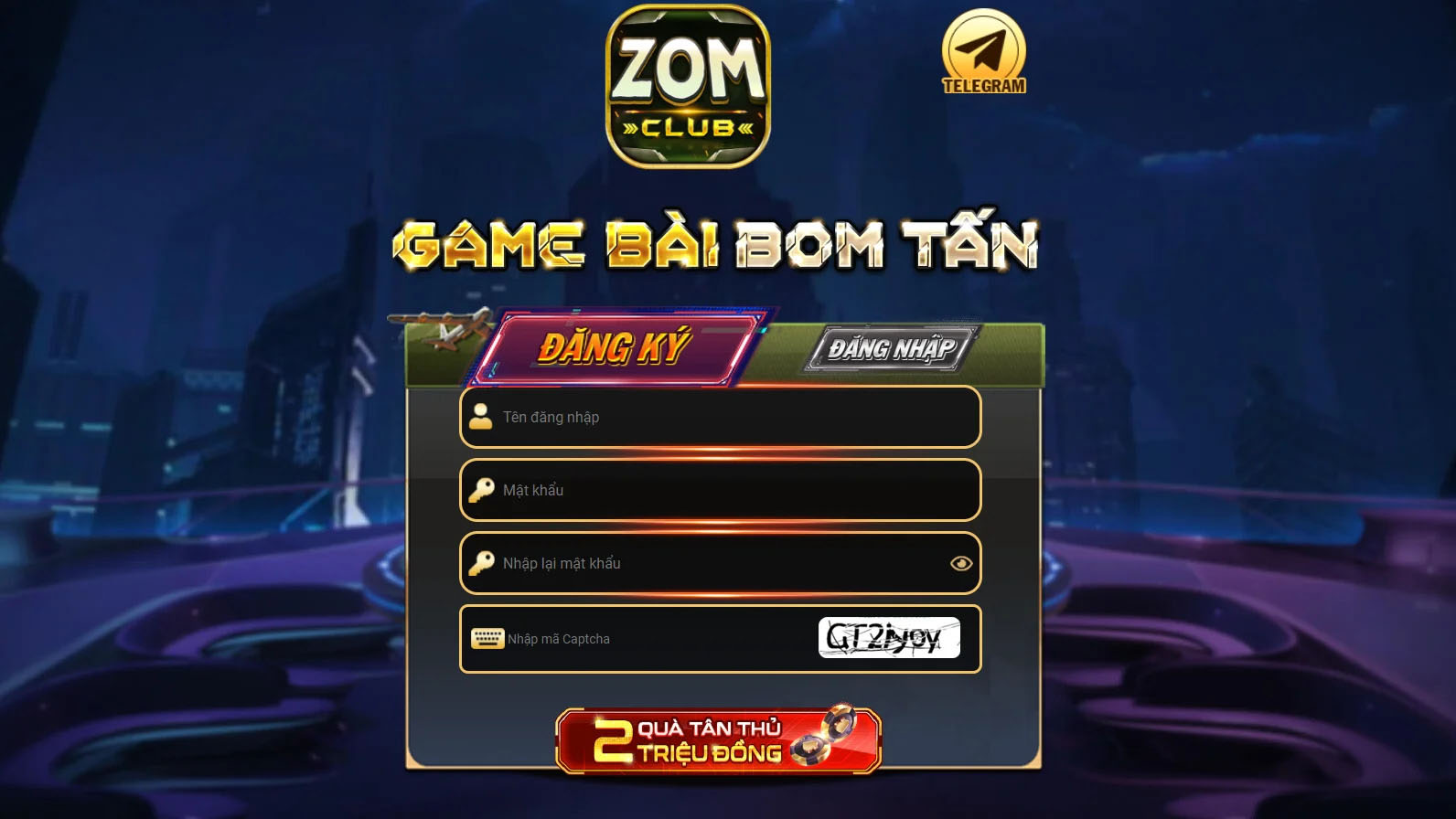 Hướng dẫn đăng ký ZomClub chi tiết