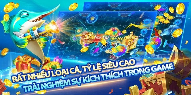 Sảnh bắn cá Jili có hiệu ứng đẹp không tưởng