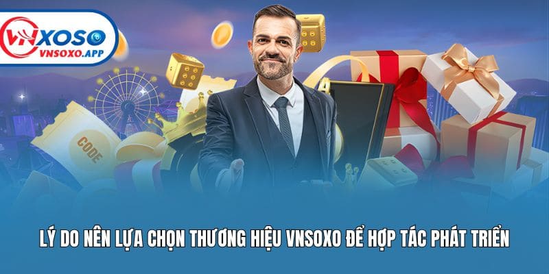 Lý do nên lựa chọn thương hiệu Vnsoxo để hợp tác phát triển